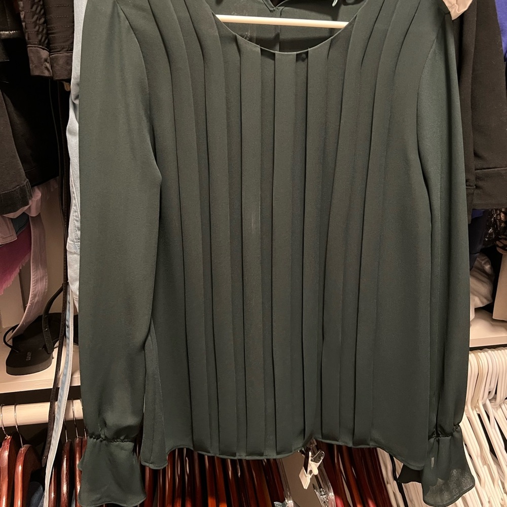 Green new bcbg blouse. Never been used.